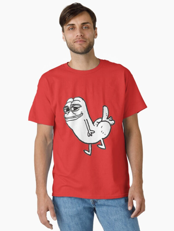 Pepe Dickbutt Classic T-Shirt - Image 16