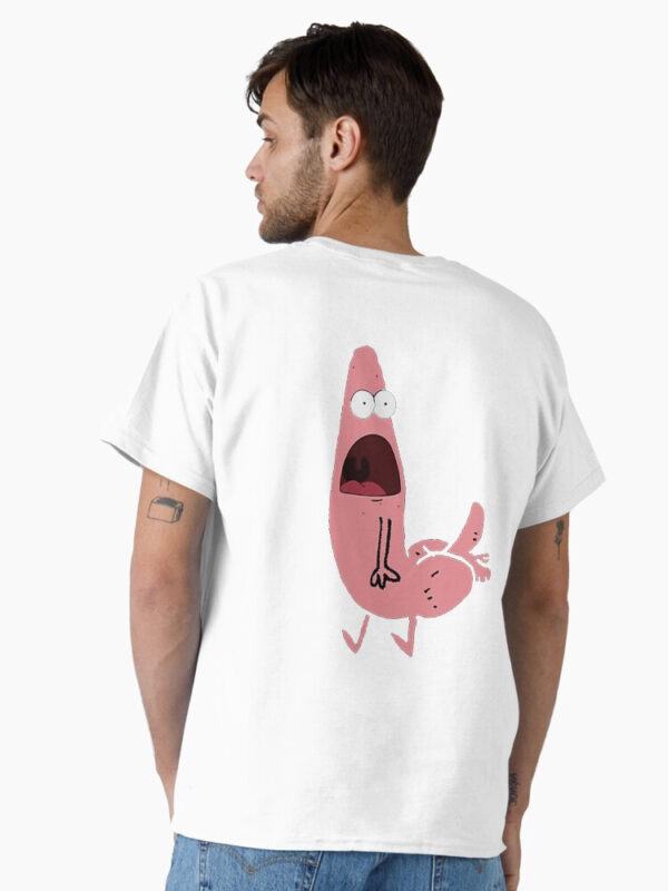 Patrick Dickbutt Classic T-Shirt - Image 6