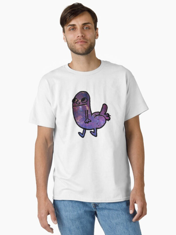 galaxy dickbutt Classic T-Shirt - Image 4