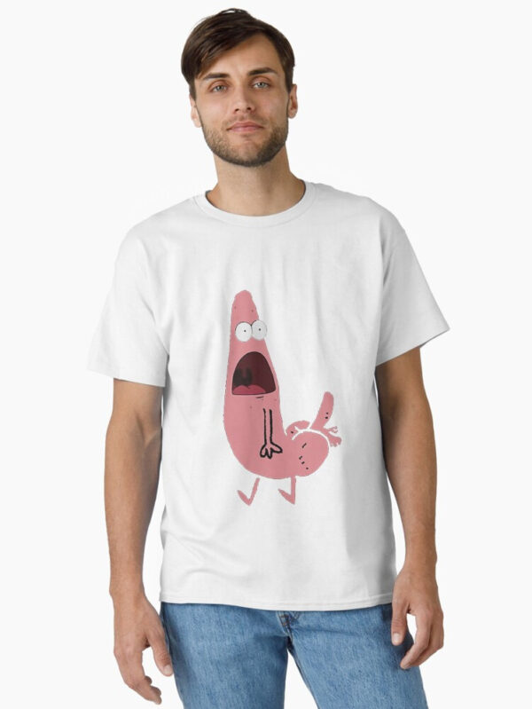 Patrick Dickbutt Classic T-Shirt - Image 4