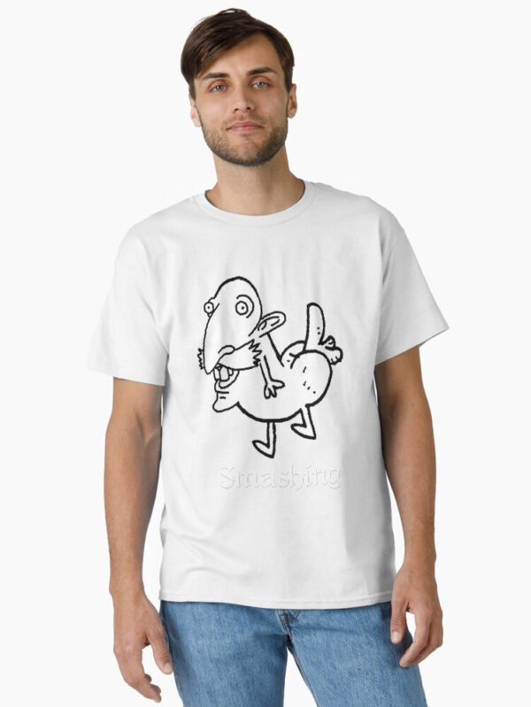 Smashing Dickbutt - Classic T-Shirt - Image 4