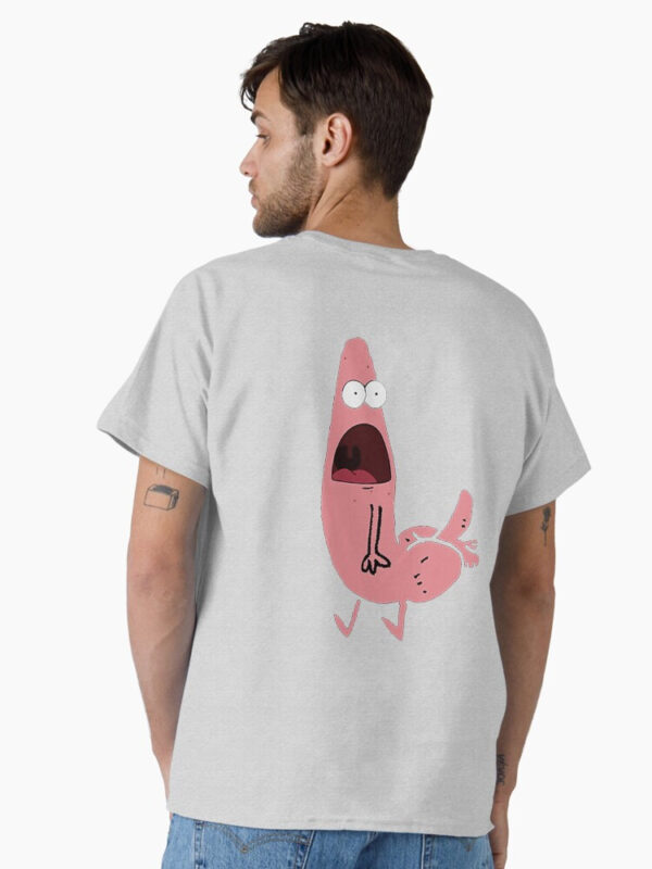 Patrick Dickbutt Classic T-Shirt - Image 9