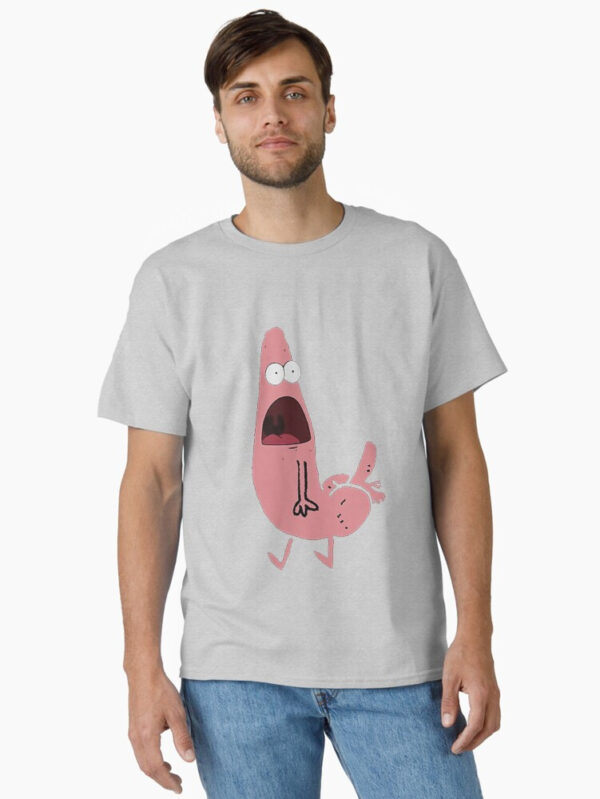 Patrick Dickbutt Classic T-Shirt - Image 7