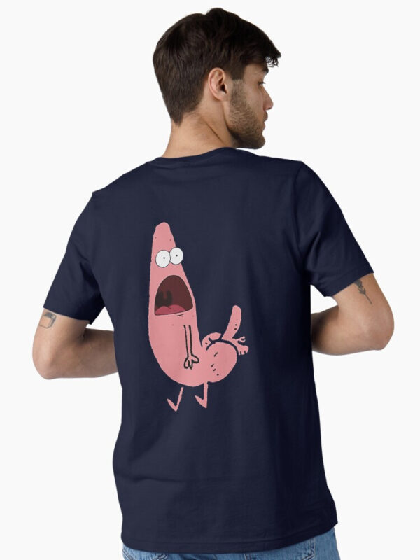 Patrick Dickbutt Essential T-Shirt - Image 15