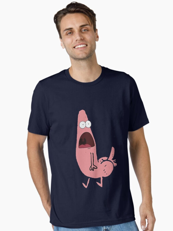 Patrick Dickbutt Essential T-Shirt - Image 13