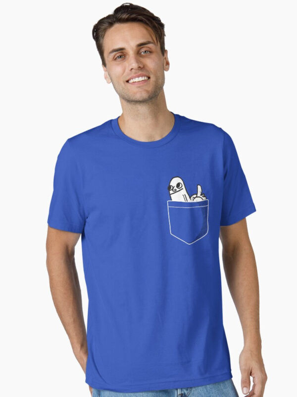 Pocket DickButt Essential T-Shirt - Image 17
