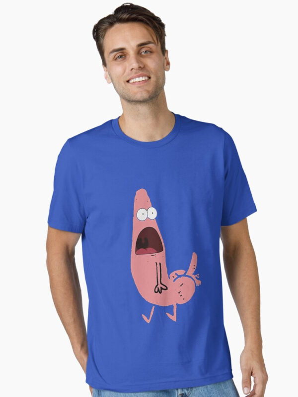 Patrick Dickbutt Essential T-Shirt - Image 16
