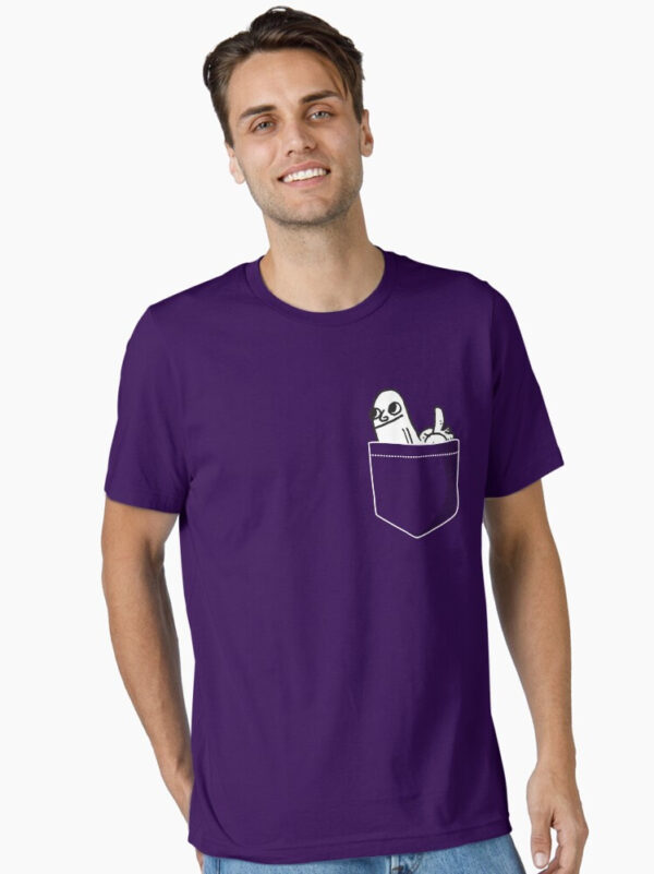 Pocket DickButt Essential T-Shirt - Image 32