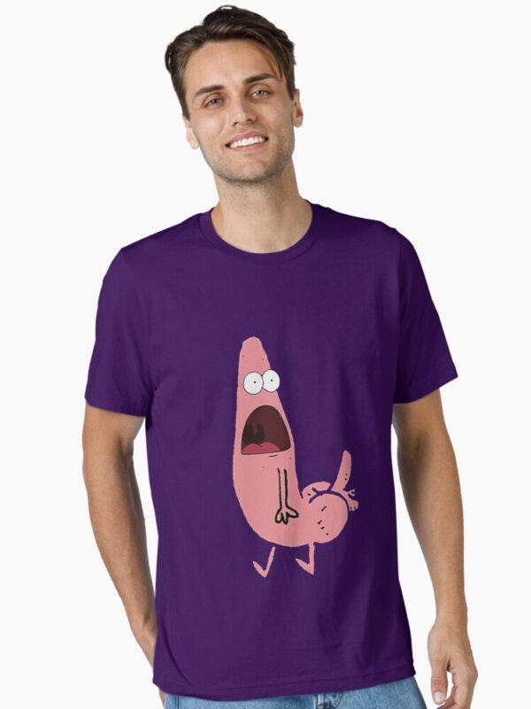 Patrick Dickbutt Essential T-Shirt - Image 31
