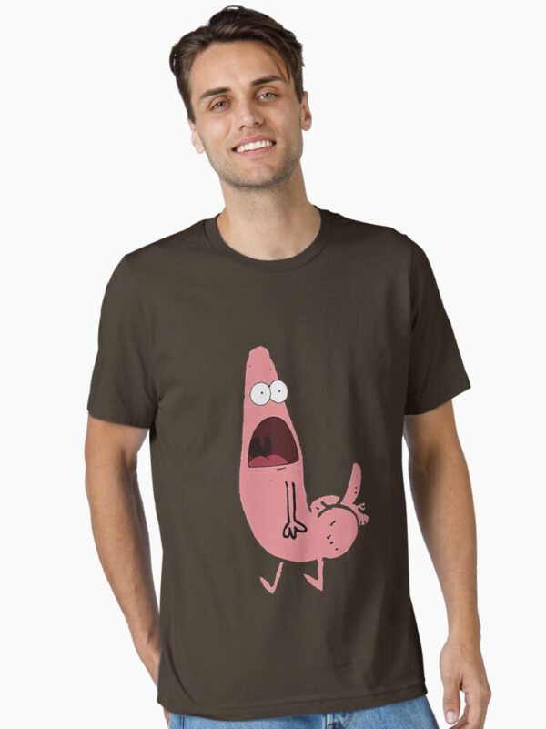 Patrick Dickbutt Essential T-Shirt - Image 52