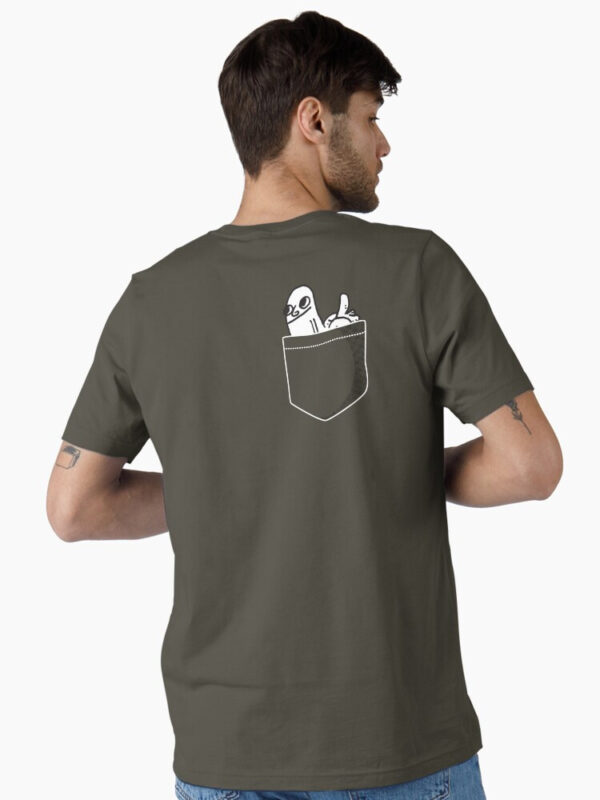 Pocket DickButt Essential T-Shirt - Image 43