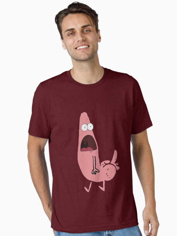 Patrick Dickbutt Essential T-Shirt - Image 37