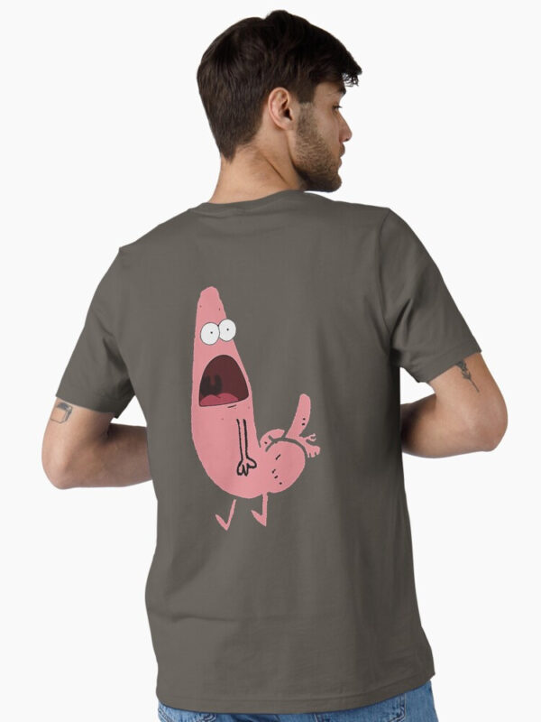 Patrick Dickbutt Essential T-Shirt - Image 45