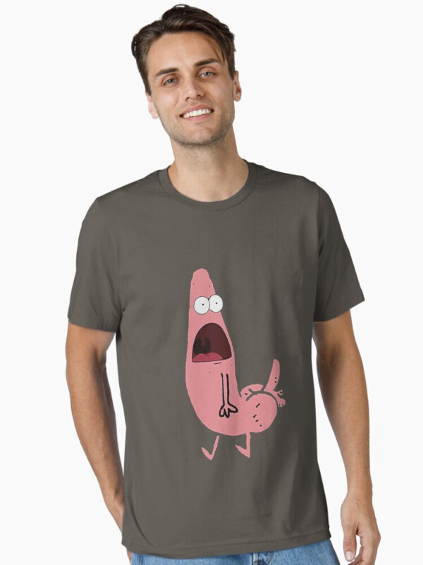 Patrick Dickbutt Essential T-Shirt - Image 43
