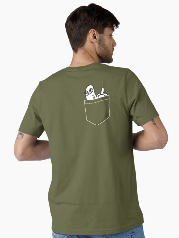 Pocket DickButt Essential T-Shirt - Image 52