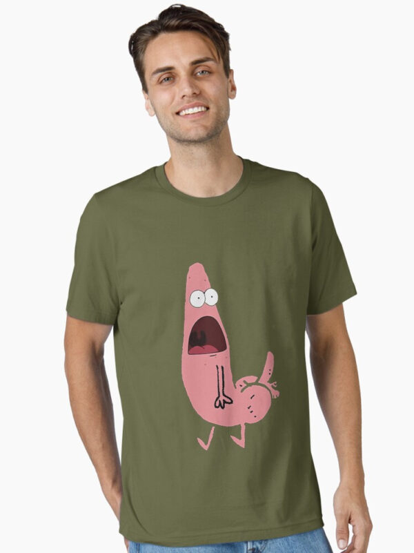 Patrick Dickbutt Essential T-Shirt - Image 49