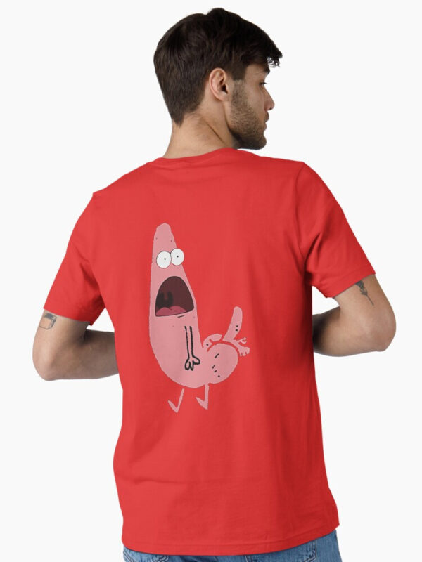 Patrick Dickbutt Essential T-Shirt - Image 36