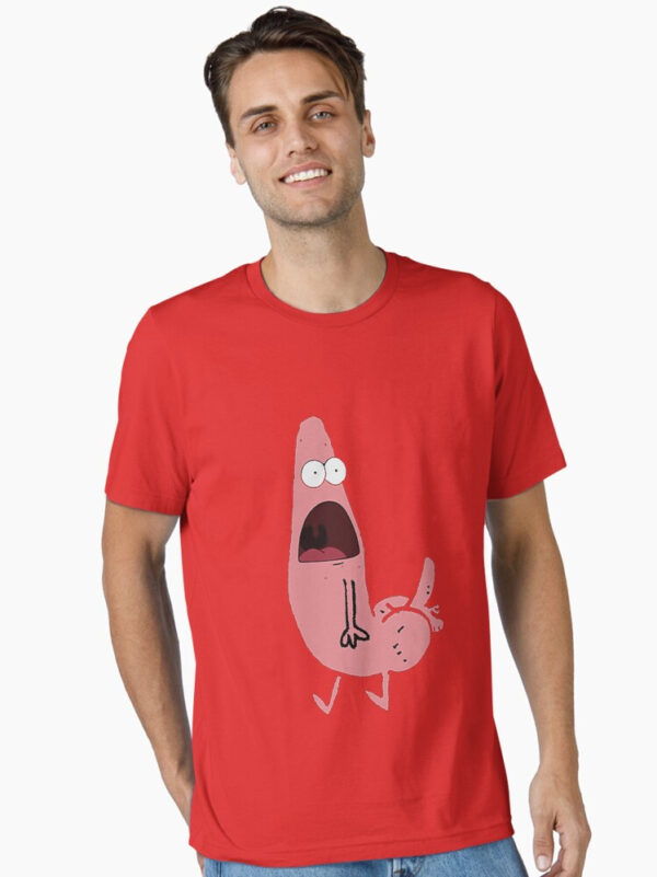Patrick Dickbutt Essential T-Shirt - Image 34