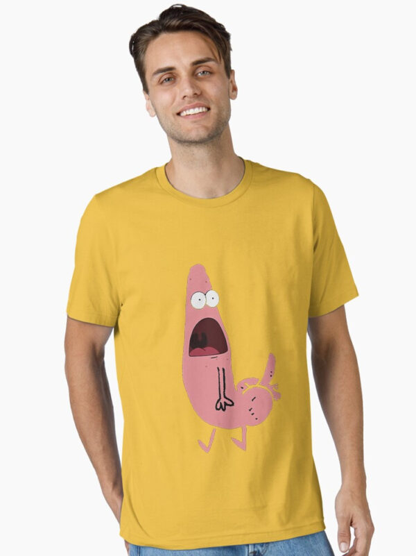 Patrick Dickbutt Essential T-Shirt - Image 22