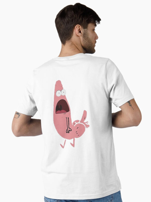 Patrick Dickbutt Essential T-Shirt - Image 6