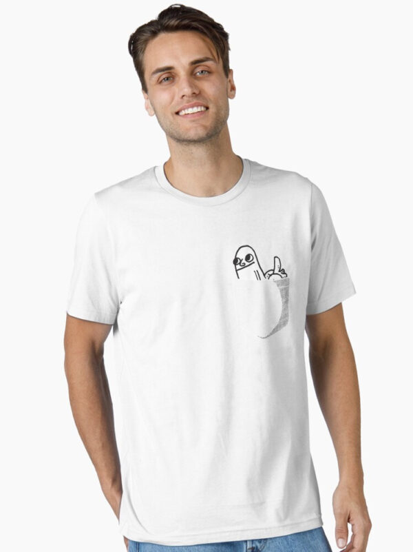 Pocket DickButt Essential T-Shirt - Image 5