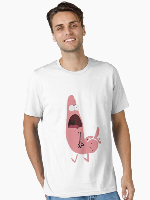 Patrick Dickbutt Essential T-Shirt - Image 4