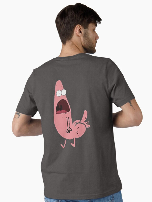 Patrick Dickbutt Essential T-Shirt - Image 9