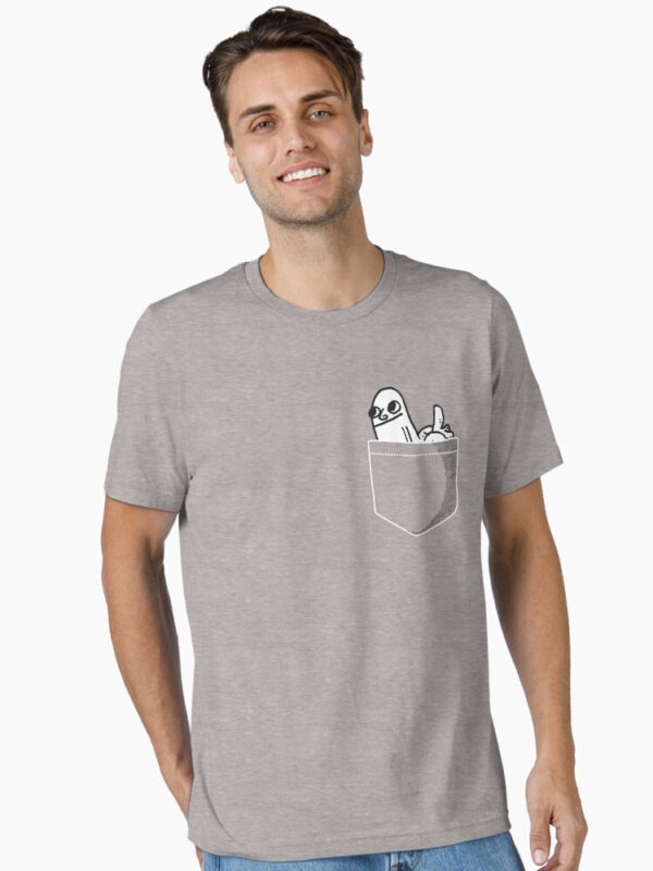 Pocket DickButt Essential T-Shirt - Image 11
