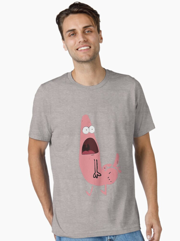 Patrick Dickbutt Essential T-Shirt - Image 10