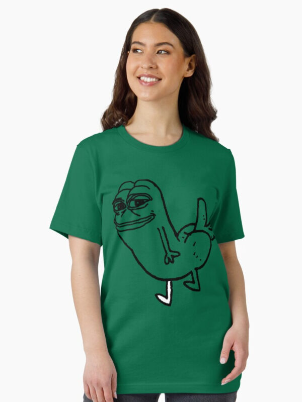 Pepe Dickbutt Essential T-Shirt - Image 46