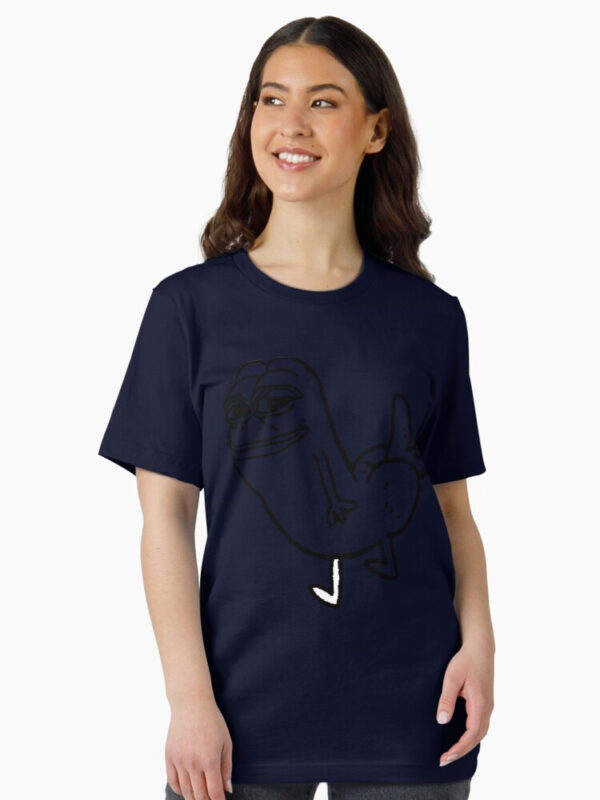 Pepe Dickbutt Essential T-Shirt - Image 13