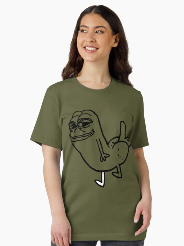 Pepe Dickbutt Essential T-Shirt - Image 49