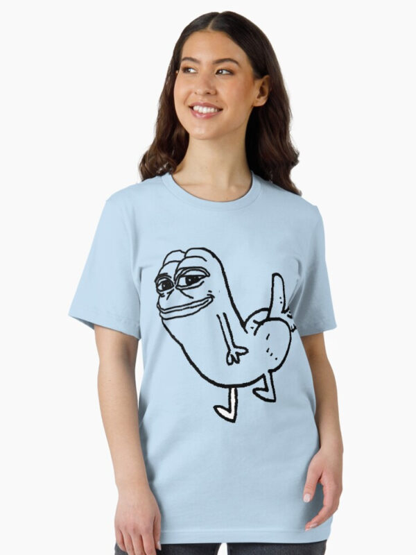 Pepe Dickbutt Essential T-Shirt - Image 19