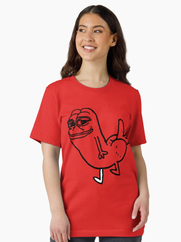 Pepe Dickbutt Essential T-Shirt - Image 34
