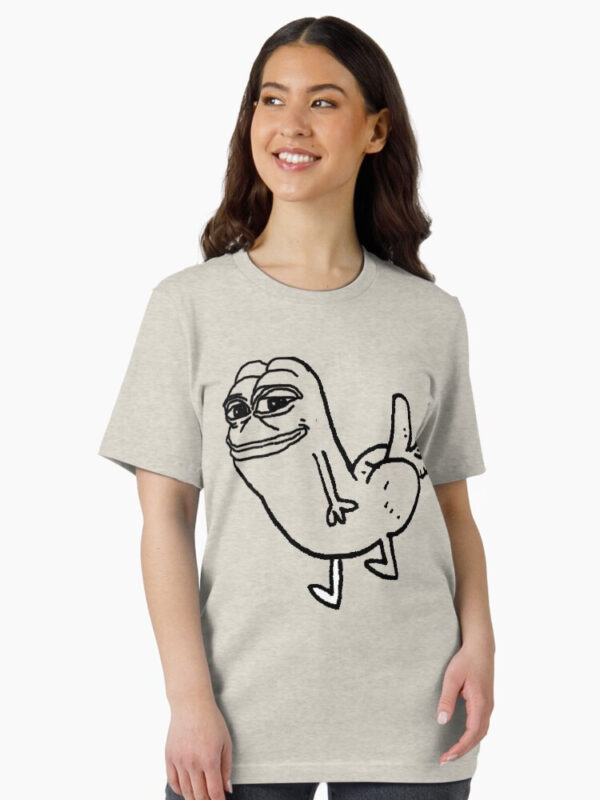 Pepe Dickbutt Essential T-Shirt - Image 25