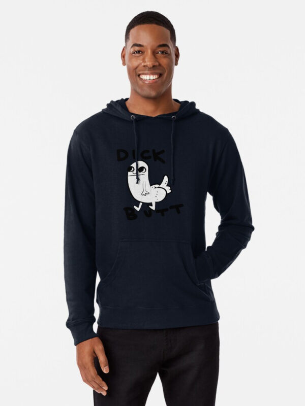 Dickbutt Lightweight Hoodie - Image 13