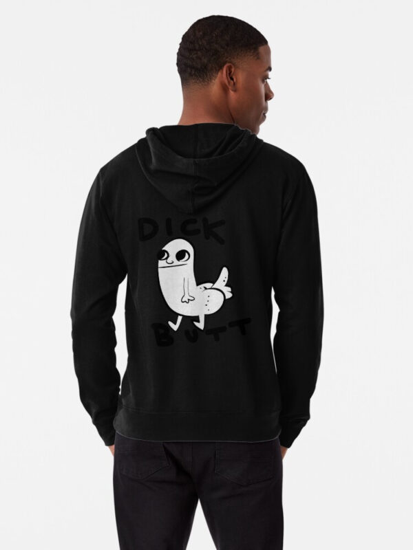 Dickbutt Lightweight Hoodie - Image 3