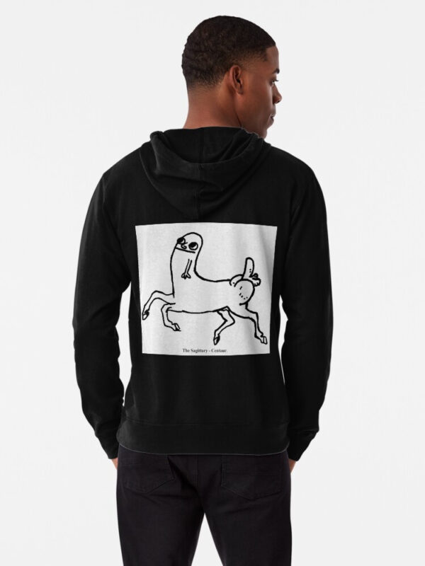Dickbutt Centaur Lightweight Hoodie - Image 3