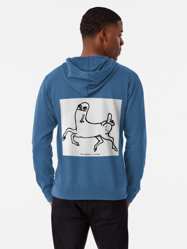 Dickbutt Centaur Lightweight Hoodie - Image 12