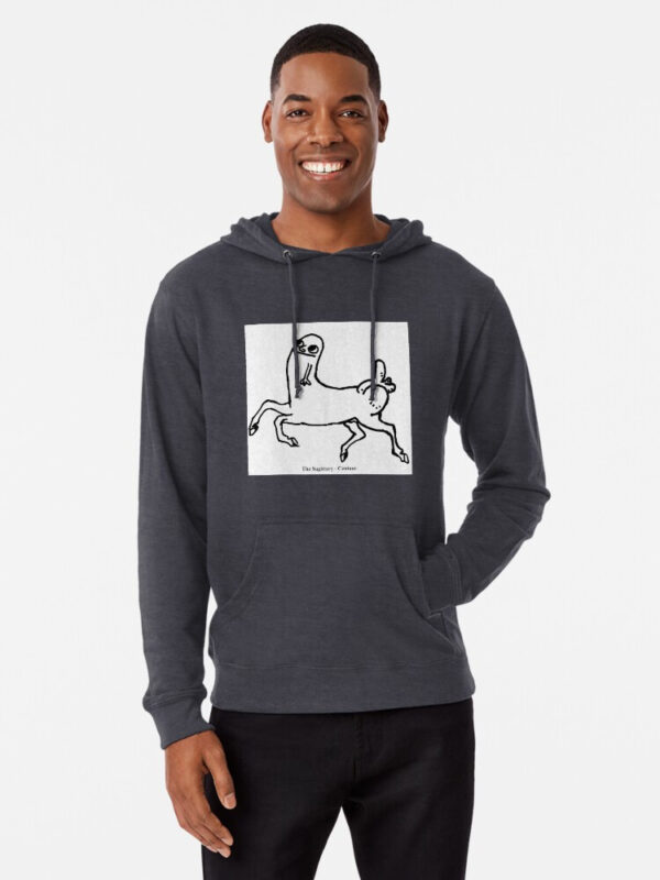 Dickbutt Centaur Lightweight Hoodie - Image 16