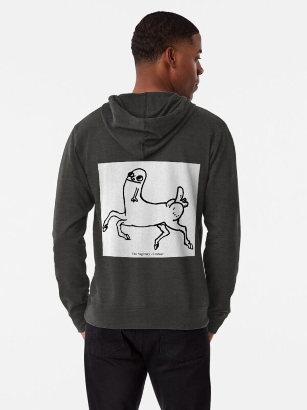 Dickbutt Centaur Lightweight Hoodie - Image 9