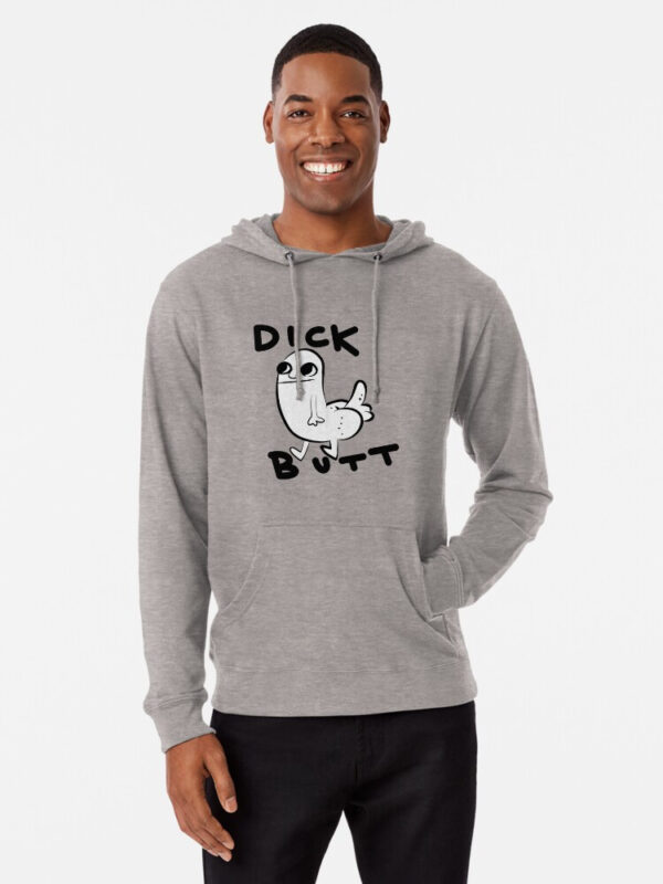 Dickbutt Lightweight Hoodie - Image 4