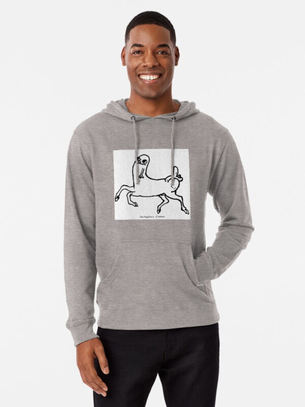 Dickbutt Centaur Lightweight Hoodie - Image 4
