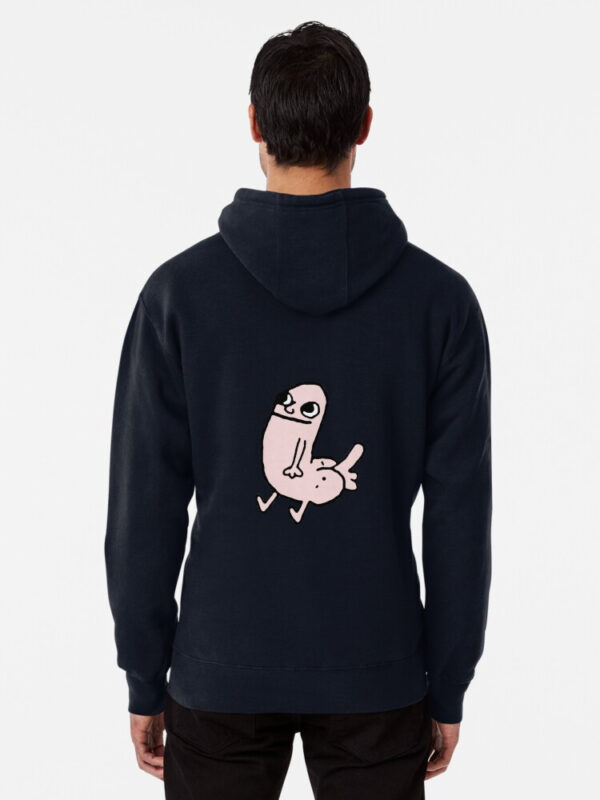 Pink DickButt Meme Pullover Hoodie - Image 24