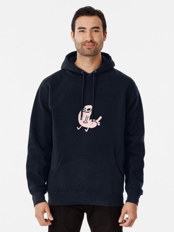 Pink DickButt Meme Pullover Hoodie - Image 22