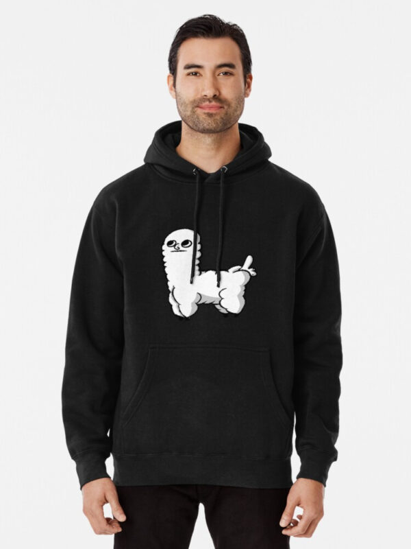 Sheep Dickbutt Meme Pullover Hoodie