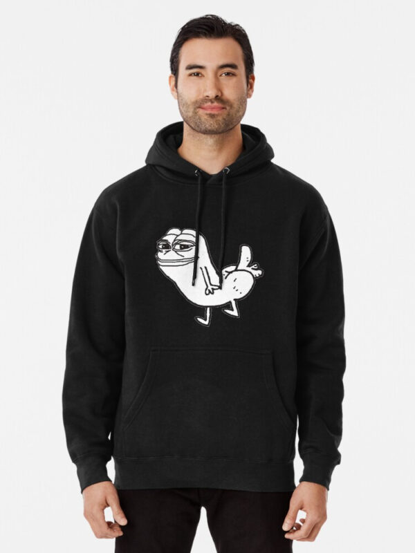 Pepe Dickbutt Pullover Hoodie
