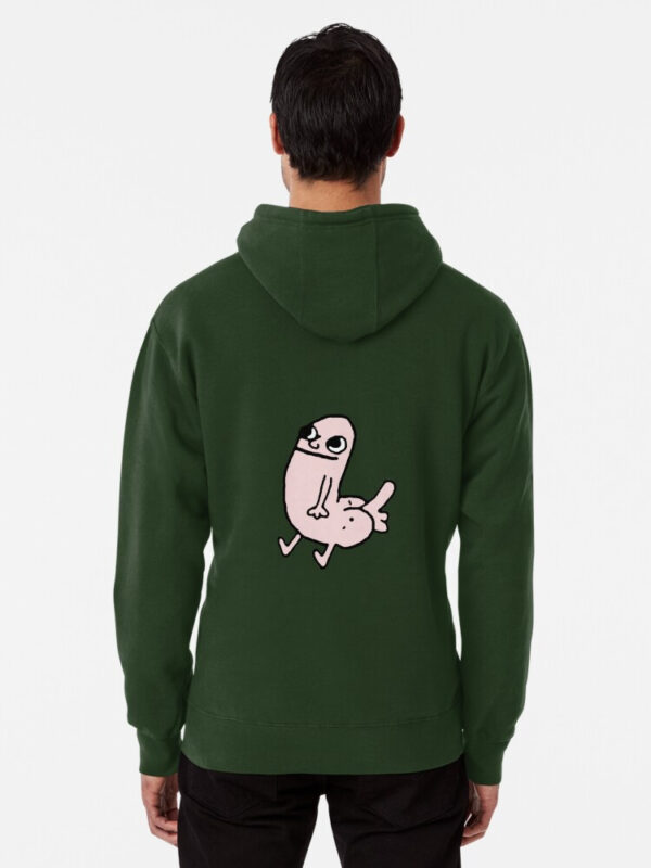 Pink DickButt Meme Pullover Hoodie - Image 21