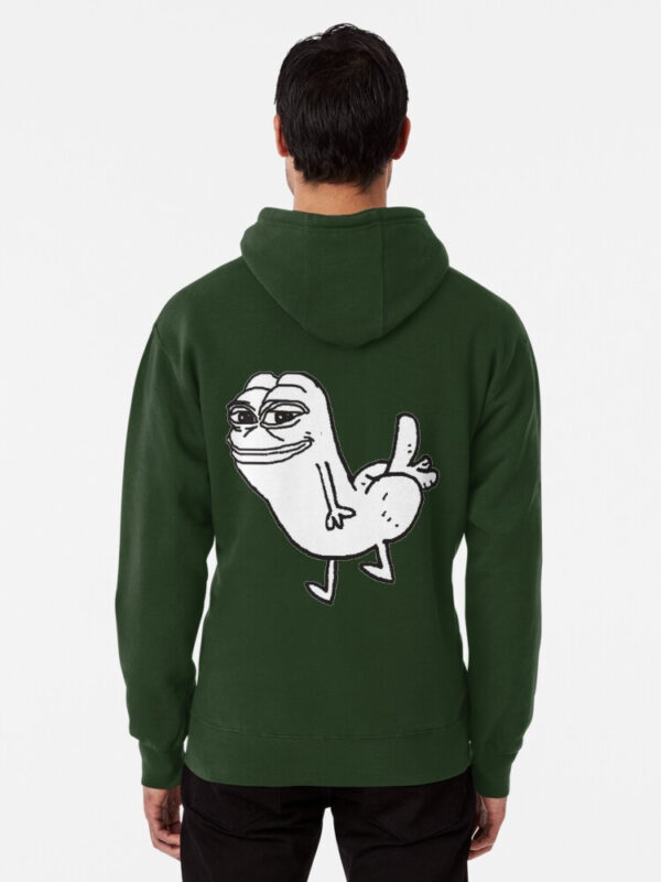 Pepe Dickbutt Pullover Hoodie - Image 21