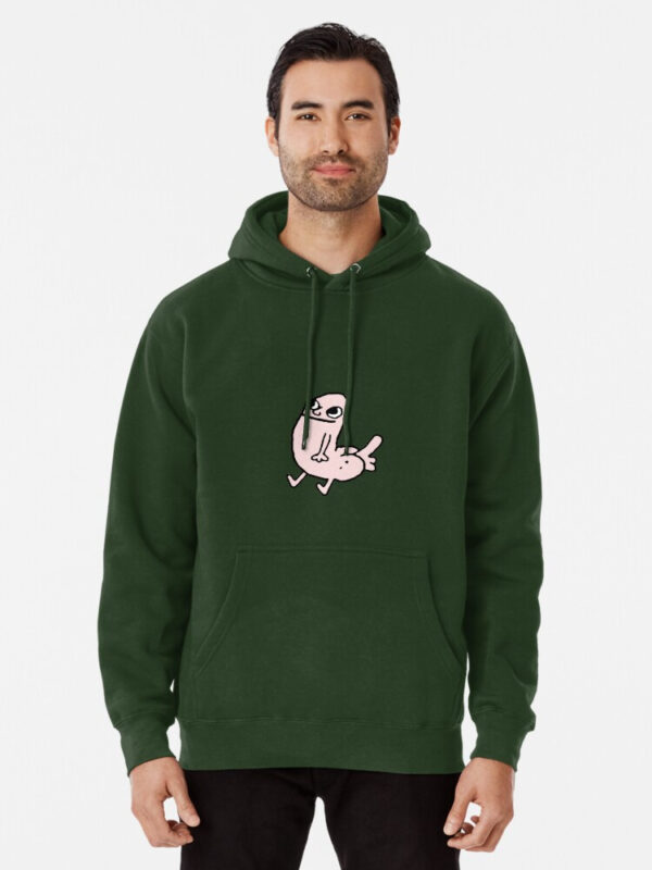 Pink DickButt Meme Pullover Hoodie - Image 19